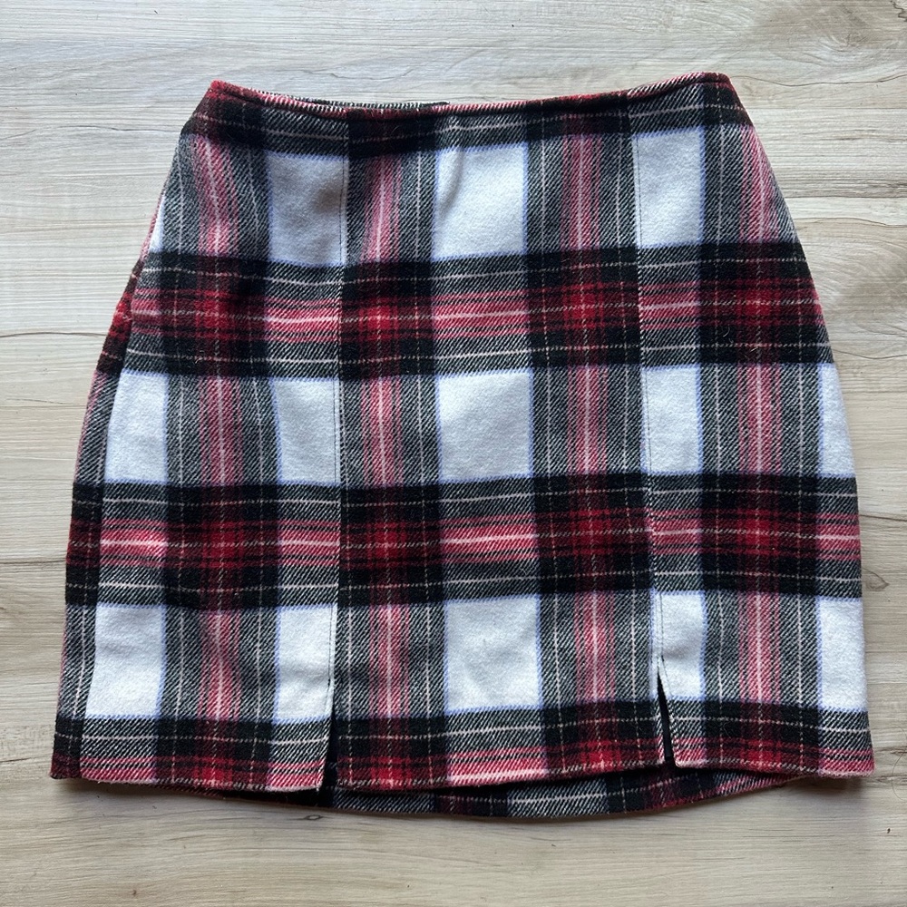 Hollister Ultra High Rise Lined Wool Skirt Size XS